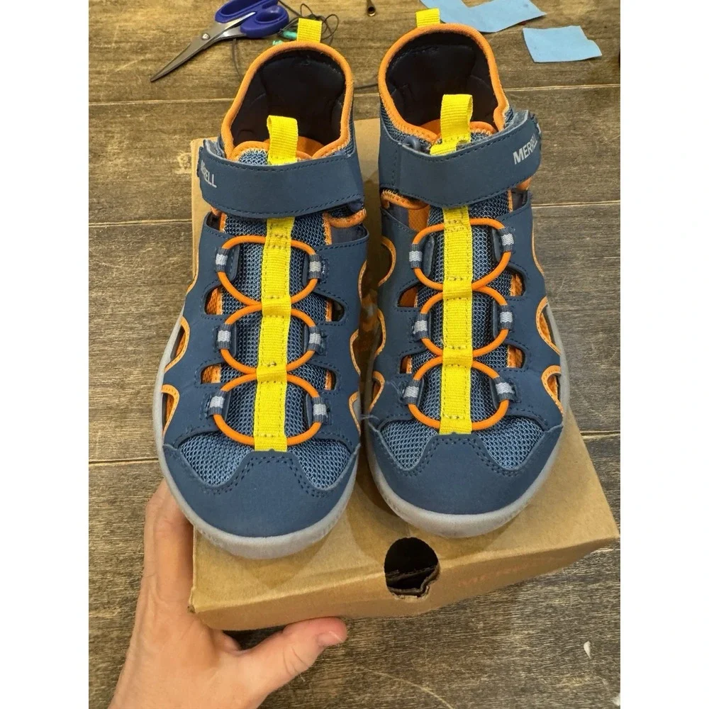 Merrell Kids Hydro Trekker water sandals Blue Size 6 Tried On